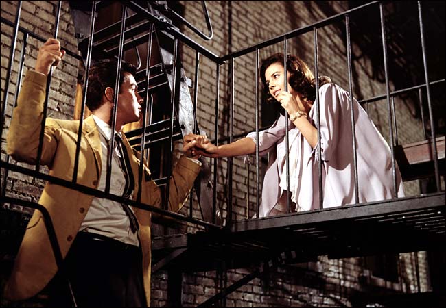 Natalie Wood and Richard Beymer in West Side Story (1961).